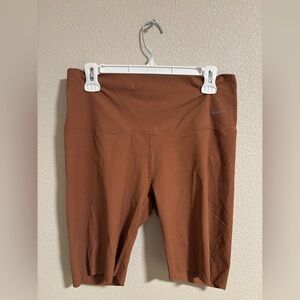 Nike Zenvy high waisted ribbed women’s bike shorts XL
